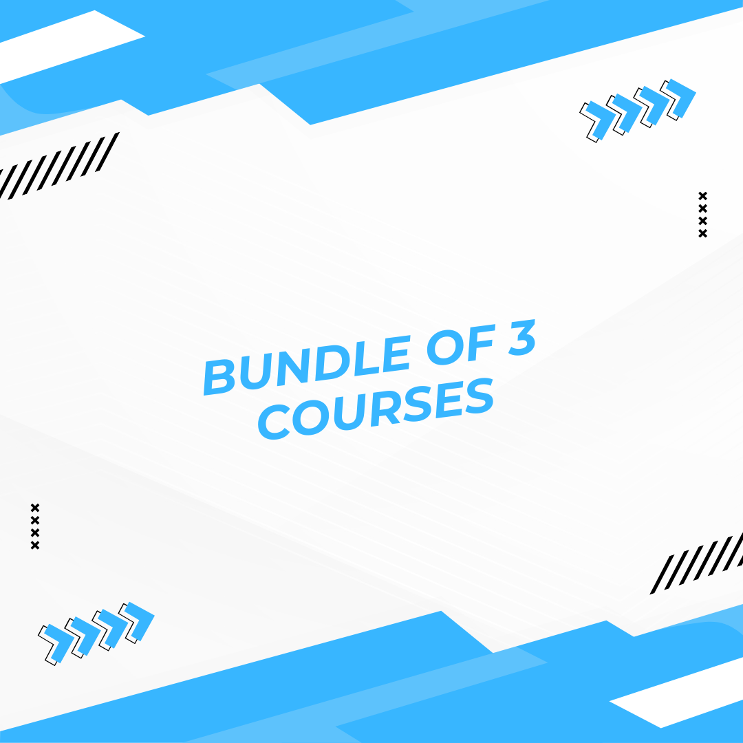 Bundle of 3 Courses