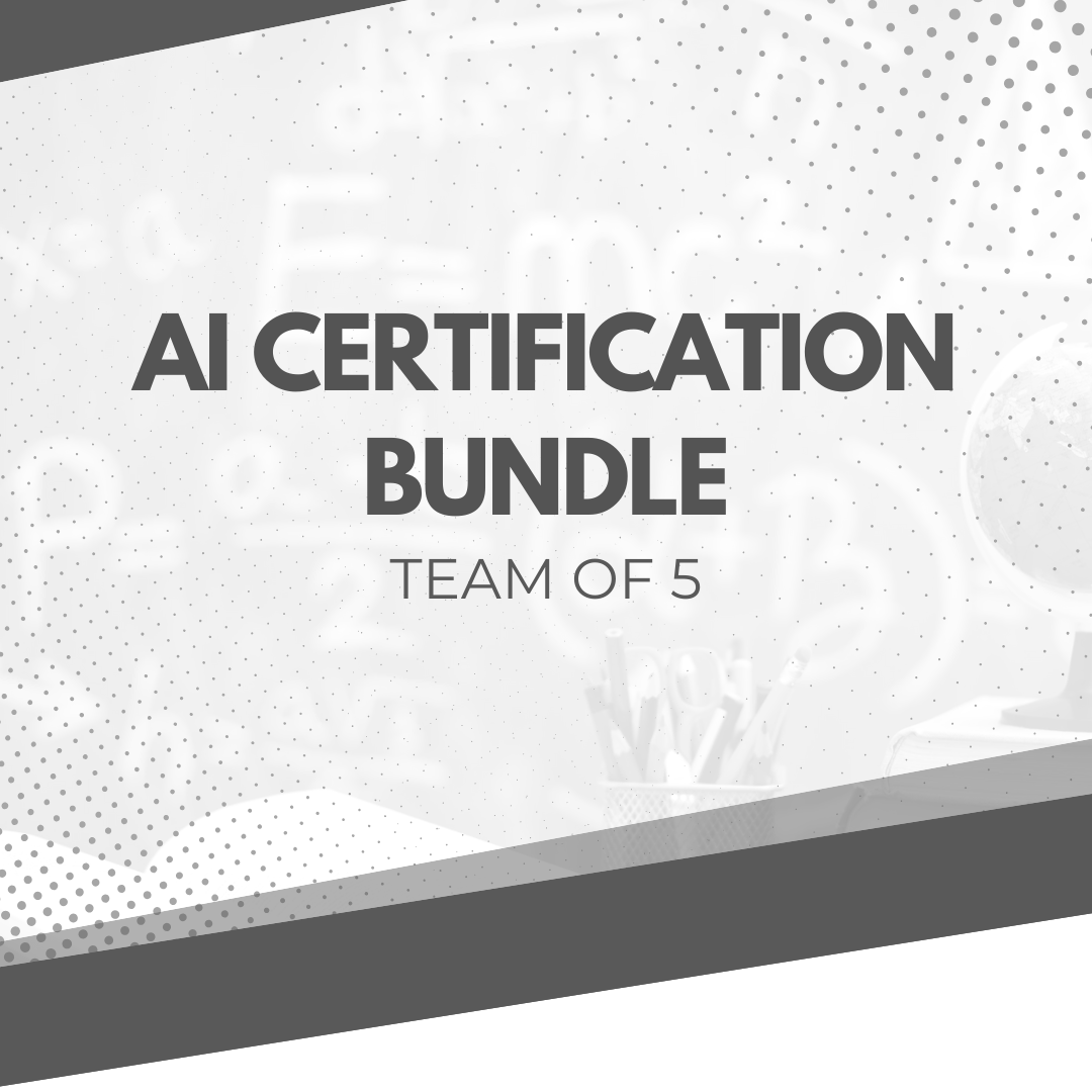AI Certification Bundle: Team of 5