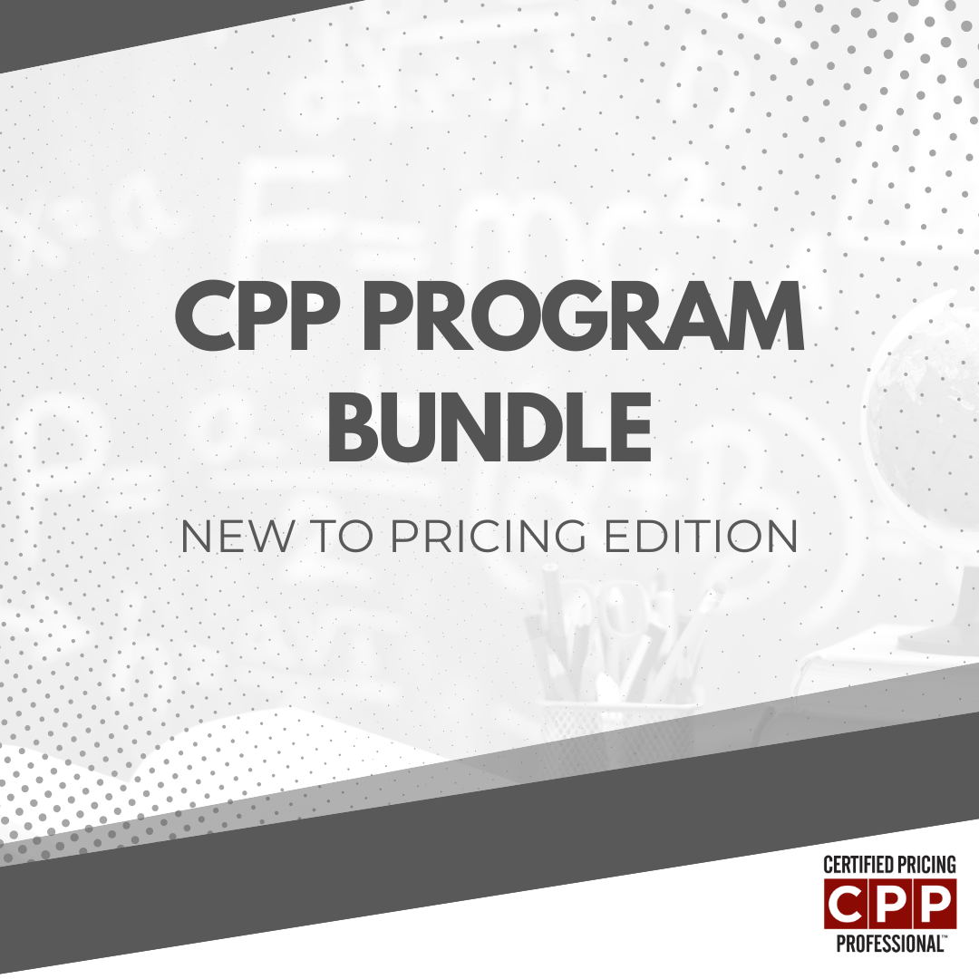 New To Pricing Certification