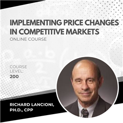 Implementing Price Changes in Competitive Markets